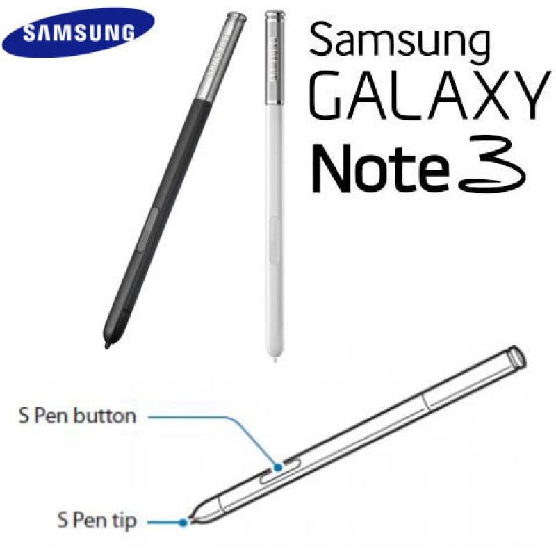 Bút S pen Galaxy Note 3 với 2 màu đen và trắng