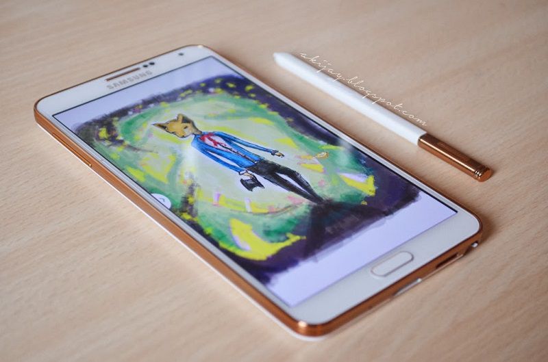 Bút S pen Galaxy Note 3 đi theo máy màu gold