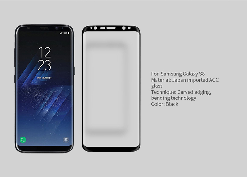 Kính cường lực màu Galaxy S8 hiệu Nillkin