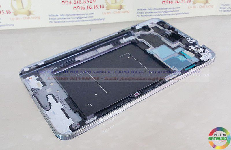 Thay viền Benzen Samsung Note 3 2 sim N9002 chính hãng