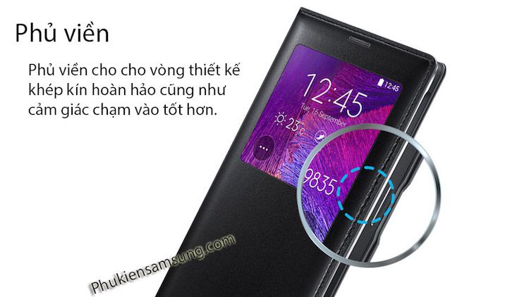 Bao da cho Note 4 dạng cổ điển