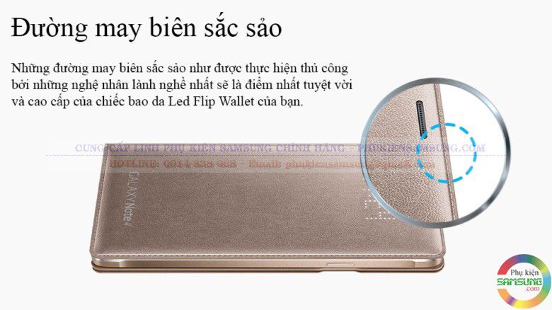 Led Flip wallet Note 4