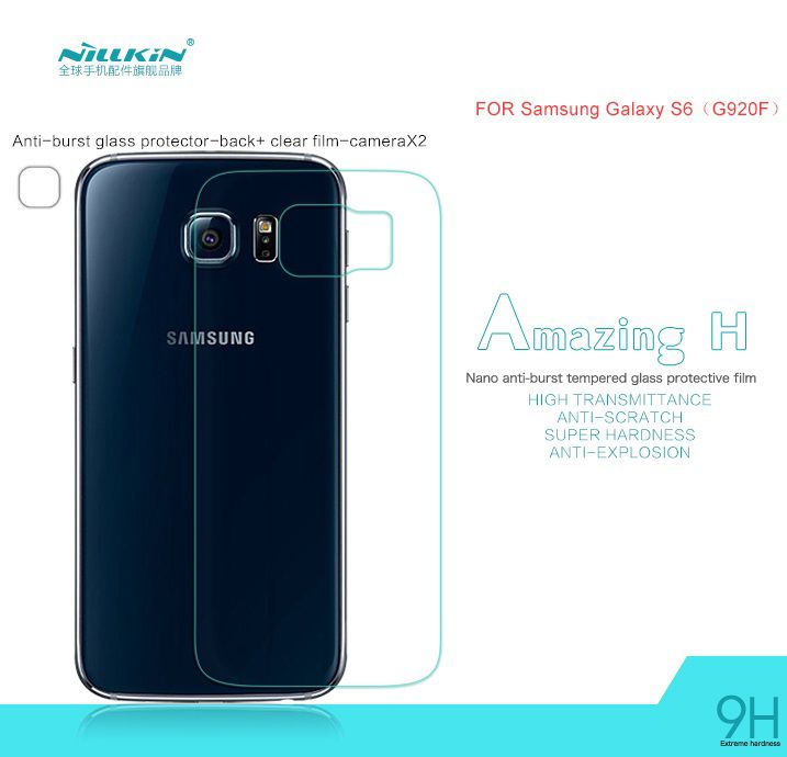 độ cứng của Kính cường lực Galaxy S6 Edge Nillkin là 9H