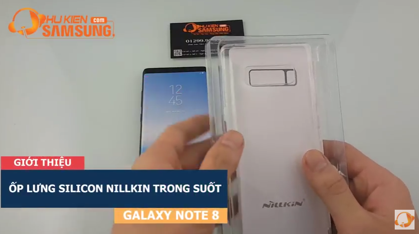 Ốp lưng Silicon Galaxy Note 8 hiệu Nillkin