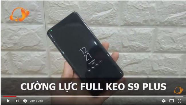 Kính cường lực Full keo Galaxy S9 Plus UV  hiệu T-Max