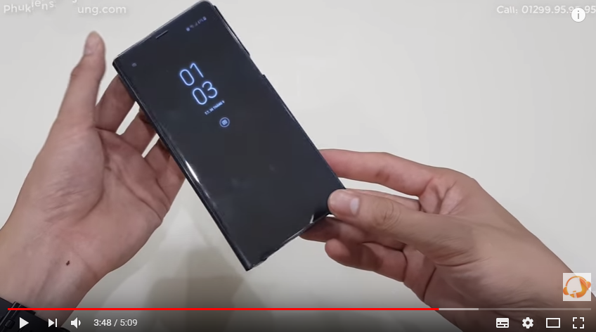 Bao da Clear View Galaxy Note 8 chính hãng Samsung