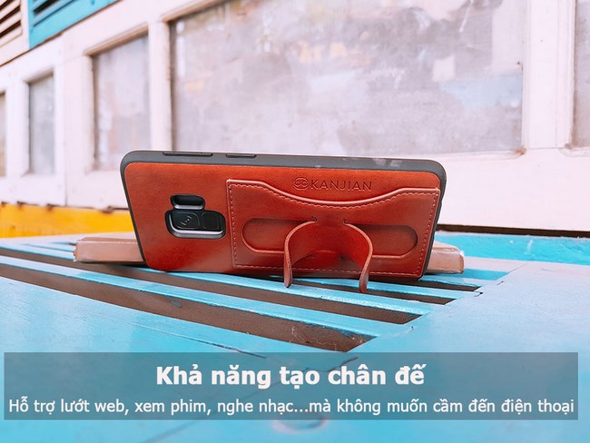 Ốp lưng da Galaxy S9 hiệu Roland