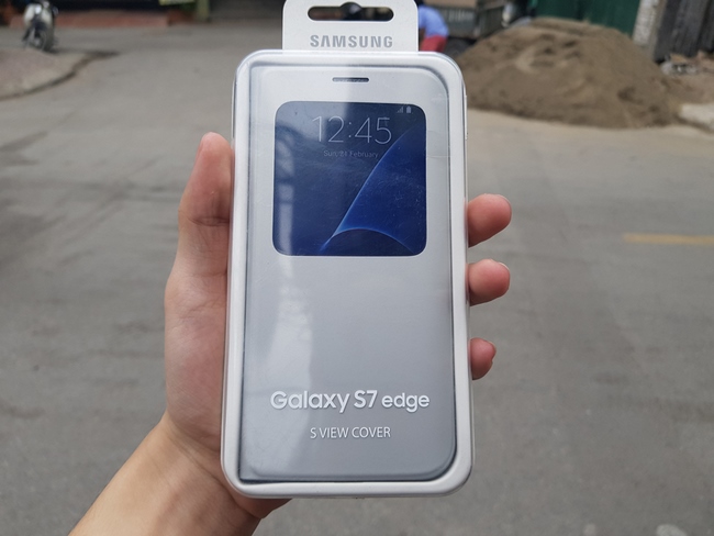 Bao da Sview Galaxy S7 Edge chính hãng