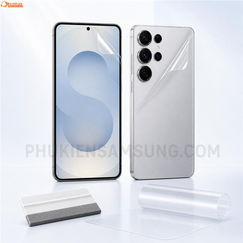 Dán PPF màn hình, mặt lưng và Full viền Galaxy S25 Series