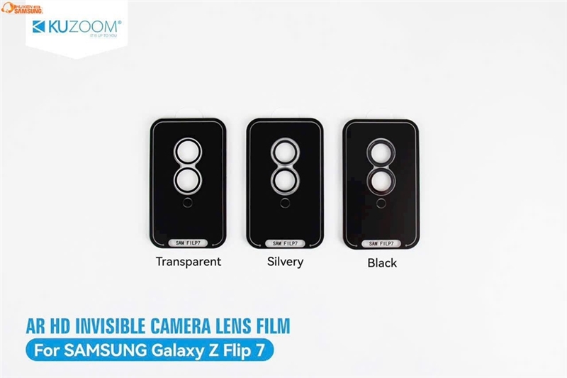 Kính Cường Lực Bảo Vệ Camera Galaxy Flip 8 Kuzoom