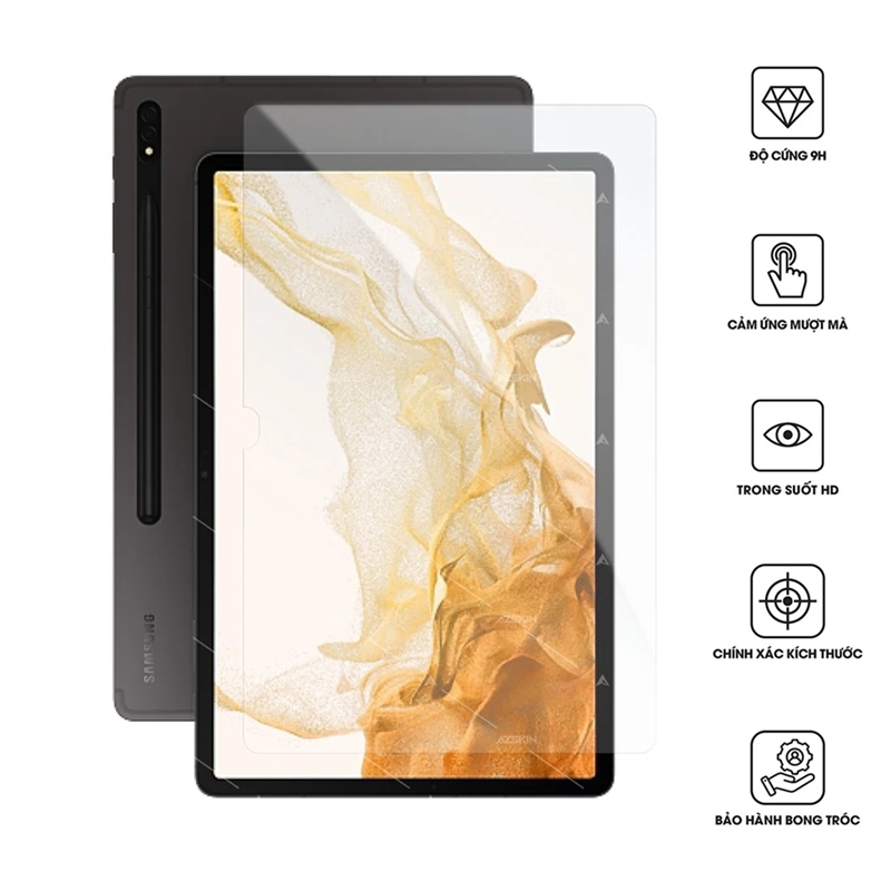 Kính cường lực Galaxy Tab S10 FE Plus Full màn Nano Pskin