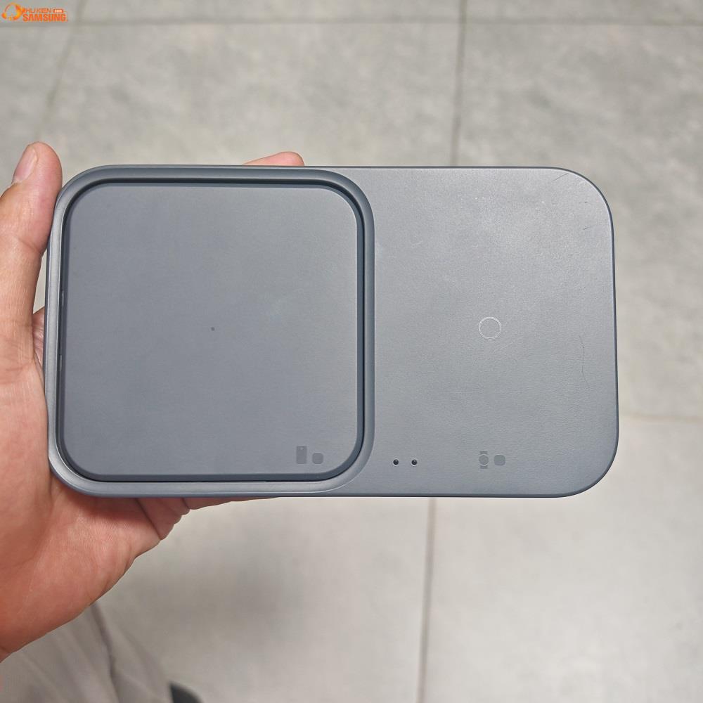 Sạc không dây Samsung EP-P5400 MỚI 2022 - Đế sạc đôi chuẩn Qi