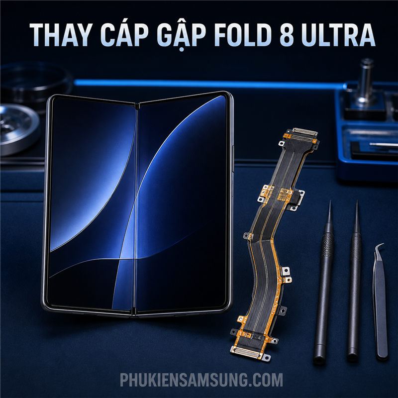 Thay cáp gập Samsung Galaxy Fold 8 Ultra