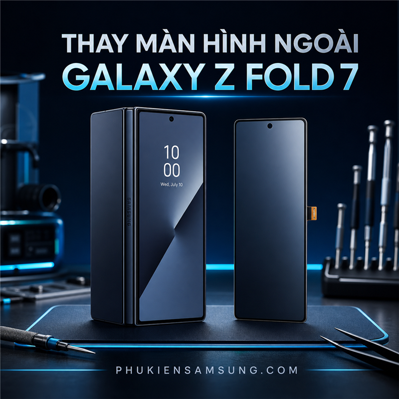 Thay màn hình ngoài Samsung Galaxy Z Fold 7