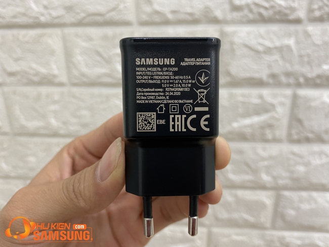 sạc Samsung A31 chính hãng