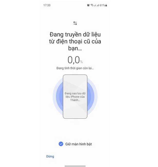 Cách chuyển dữ liệu WhatsApp từ iPhone sang thiết bị Galaxy