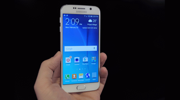 cách khởi động lại Samsung S6 Egde nhanh chóng