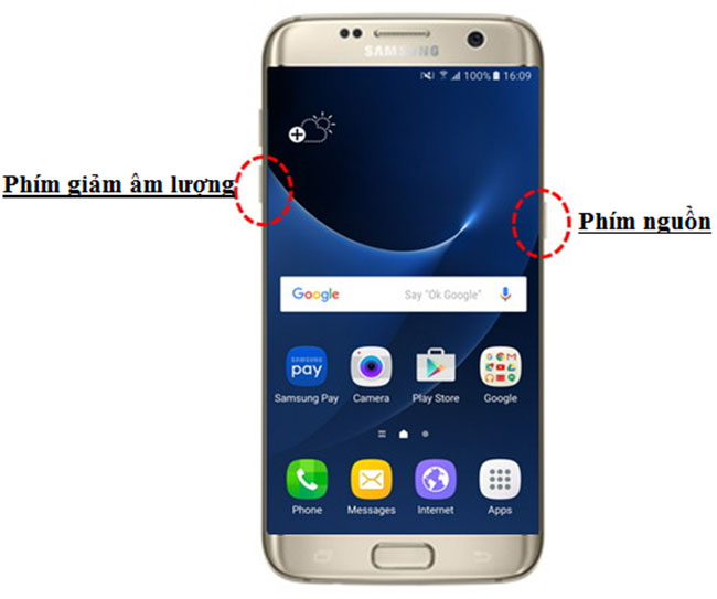 cách xử lý khi máy S7, S7 Edge bị treo logo