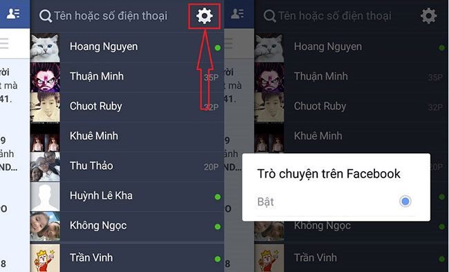 Cách Offline với một số người - Tắt trạng thái hoạt động trên Facebook