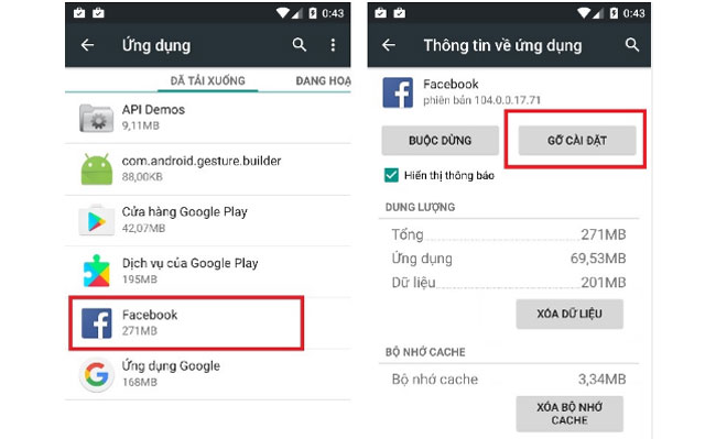 giảm giật lag cho điện thoại Android