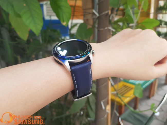 đồng hồ thông minh Huawei Honor Magic Watch viền Creamic Bezel