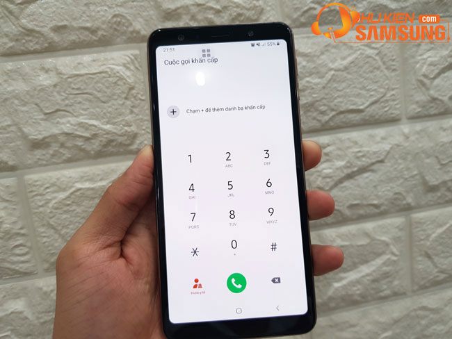 Thay mặt kính màn hình Galaxy A7 2018 chính hãng