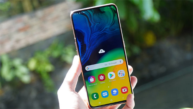 Ép kính Samsung A80 chính hãng giá rẻ lấy ngay Hà Nội