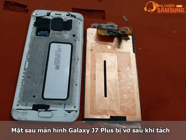 Thay mặt kính Galaxy J7 Pro chính hãng