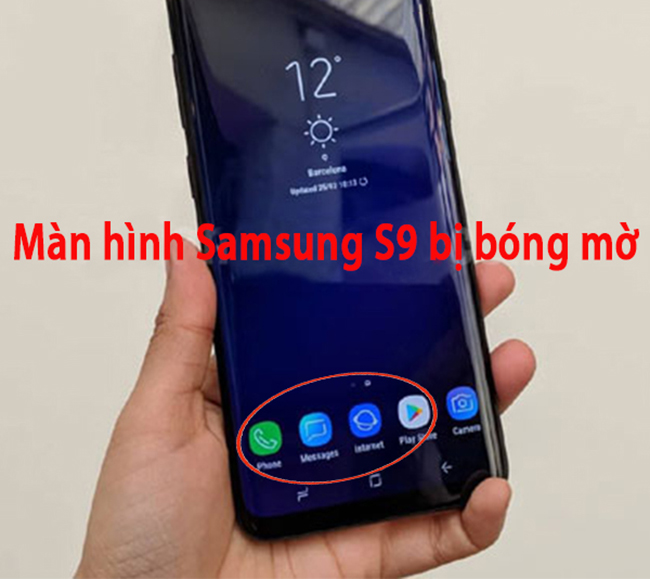 Fix lỗi ám màn hình Samsung S9 hà nội