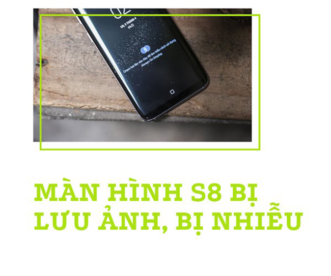 Fix nỗi ám màn hình samsung và lư ảnh bị nhiễu