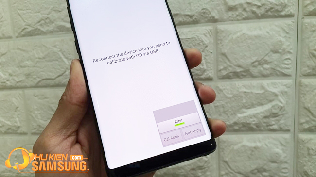 fix lỗi ám màn hình Samsung note 8 hà nội