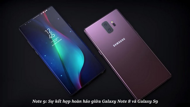 Galaxy Note 9 là sự kết hợp hoàn hảo giữa Galaxy Note 8 và Galaxy S9