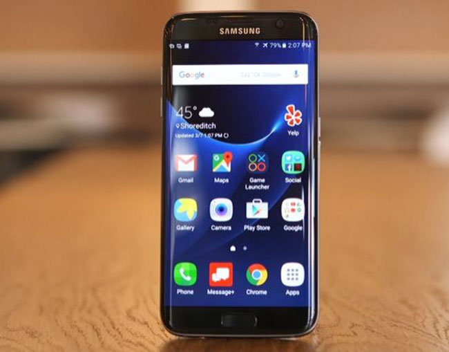 cách khởi động lại Samsung S7 Edge bị reo máy