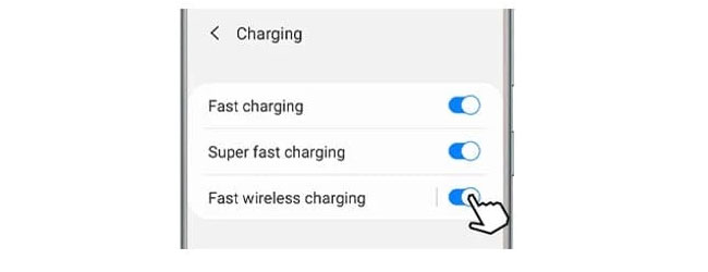 Hướng dẫn cách cài đặt, bật sạc nhanh có dây/không dây trên thiết bị Samsung Galaxy 