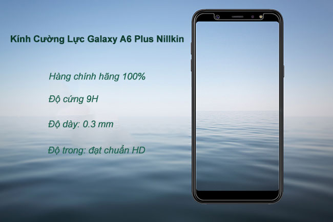 Kính cường lực A6 Plus Nillkin 9H