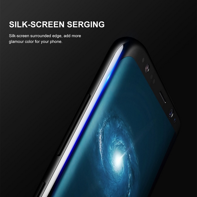 Kính cường lực Galaxy S8 hiệu Baseus full màn hình