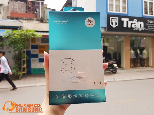 kính cường lực samsung S10e Nillkin 3D CP+ mã phun màn hình hcm