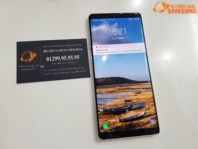 Thay mặt kính màn hình Galaxy Note 8 chính hãng