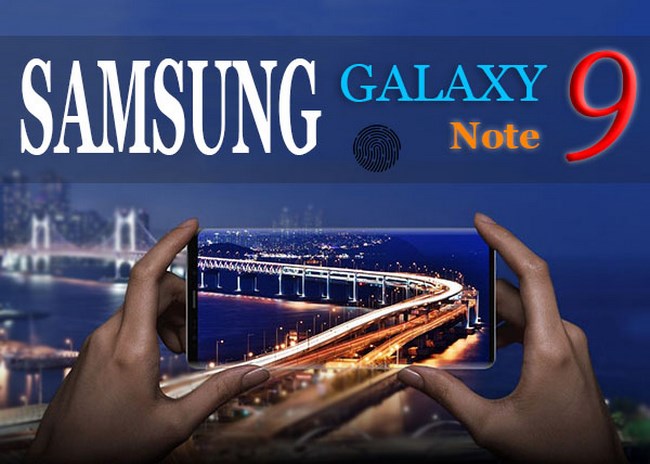 Samsung Galaxy Note 9 có thiết kế cực đẹp