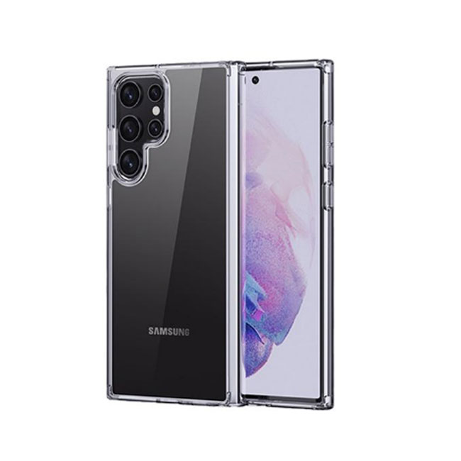 Ốp lưng trong suốt S22 Ultra, S22 Plus, S22 viền màu Likgus chống sốc giá rẻ