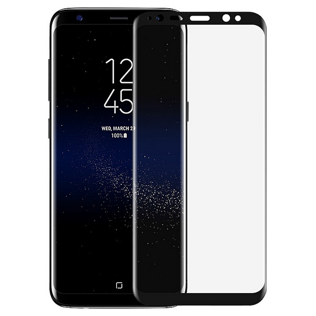 Miếng Dán Dẻo Viền Màu Full Màn Hình Galaxy S8 Plus Hiệu Vmax Giá Rẻ