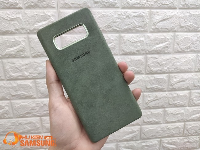 ốp lưng Samsung Note 8 Alcantara chính hãng đẹp hcm