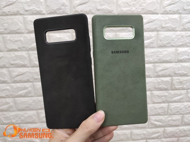 ốp lưng samsung note 8 Alcantara đẹp 