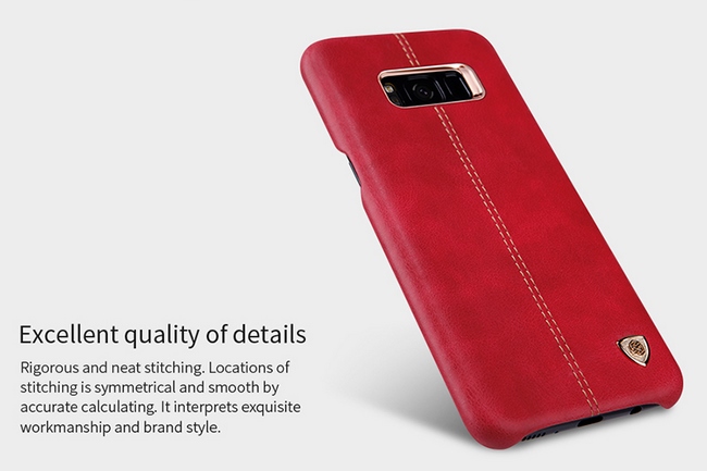 Ốp lưng da Galaxy S8 Plus hiệu Nillkin Englon Leather