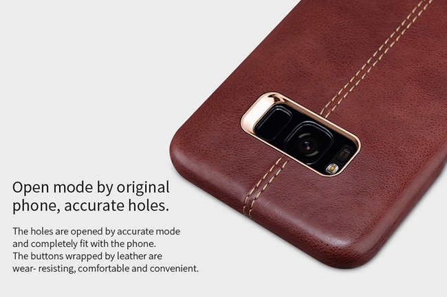 Ốp lưng da Galaxy S8 Plus hiệu Nillkin Englon Leather