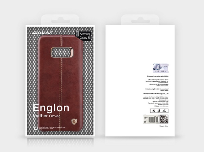 Ốp lưng da Galaxy S8 Plus hiệu Nillkin Englon Leather