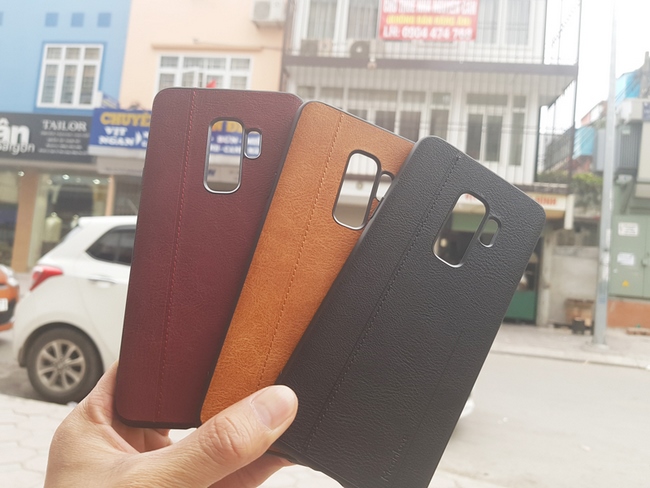 Ốp lưng da Galaxy S9 hiệu Mean Love