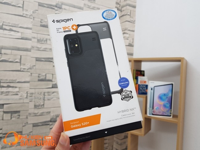 Ốp lưng S20 Plus Spigen Hybrid NX xịn