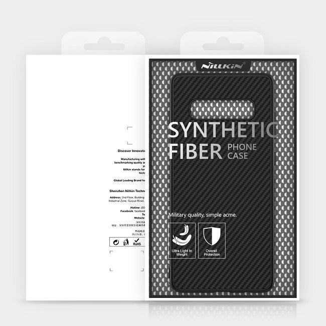 ốp lưng chống sốc Samsung S10 Nillkin Synthetic fiber