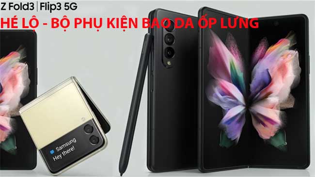 phụ kiện bao da ốp lưng z fold 3 z flip 3 chính hãng